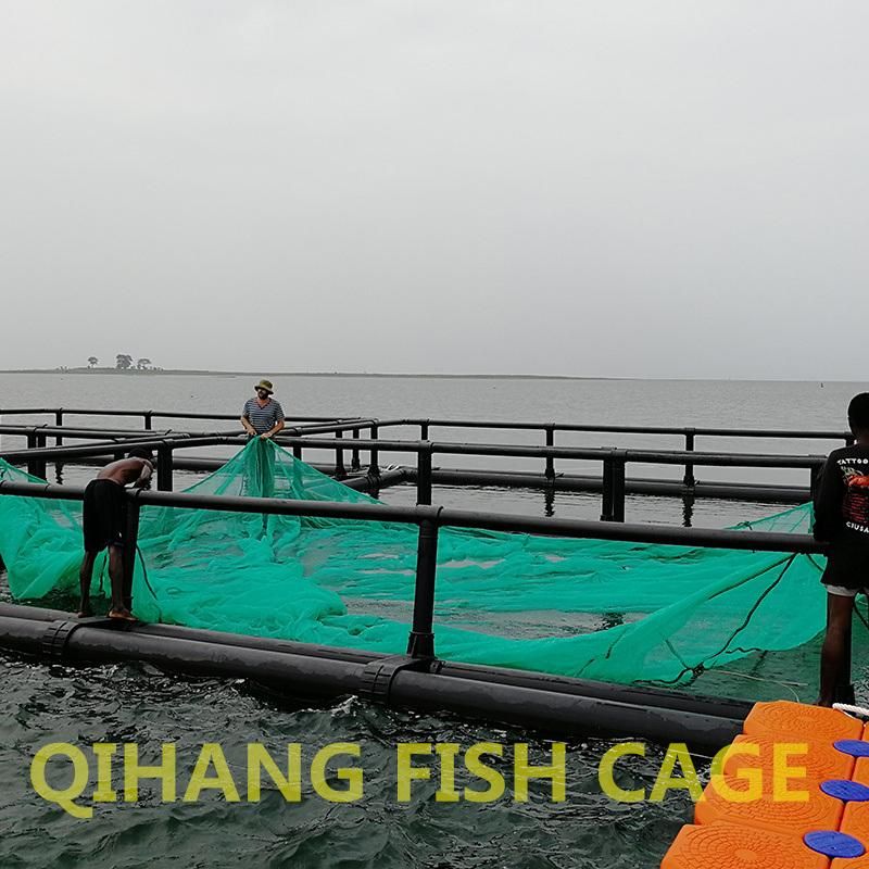 Customized Square Fish Farming Floating Net Cage