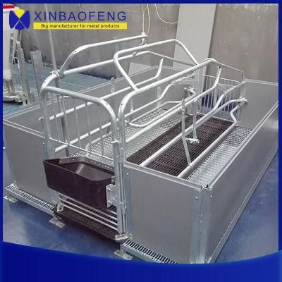 Pig Farm Equipment Hot DIP Galvanized Pig Breeding Equipment Farrowing Crate