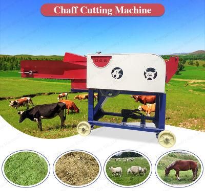 Full Automatic Feed Making Grass Cutting Machine Farm Chaff Cutter Machines