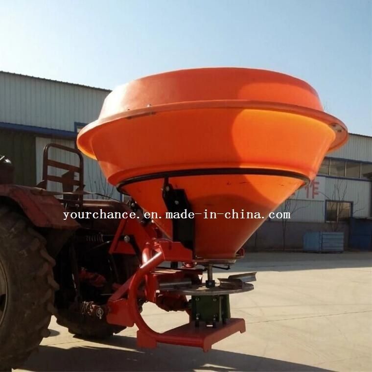 High Quality CDR-1000 Pto Drive 1000L Capacity Fertilizer Seed Salt Spreader for 25-55HP Tractor