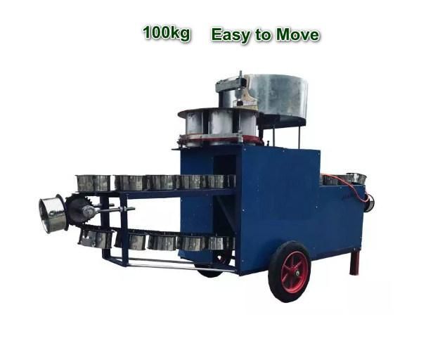 Half Automatic Flower Vegetable Fruit Nursery Plastic Pots Soil Filling Machine with Wholesale Price