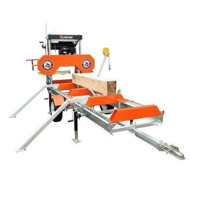 Portable Sawmill Band Saw for Gasoline Engine and Electric Motor