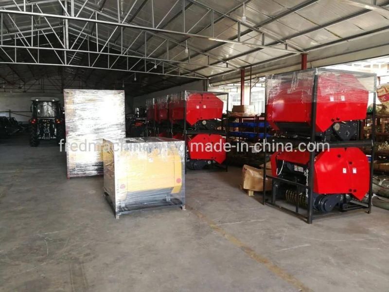 High Efficiency Powerful Agricultural Machine Mini Round Hay Baler Machine, Round Baler, Best Round Baler
