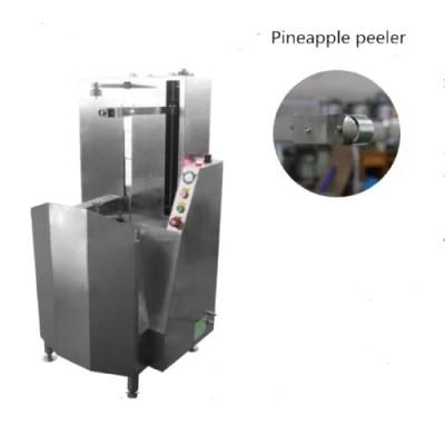 Stainless Steel Vegetable Fruit Automatic Peeling Machine Small Electric Pineapple Peeling Machine Suitable for Grapefruit