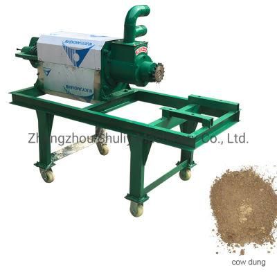 Durable Quality Poultry Manure Dewatering Machine Animal Dung Sludge Extruder