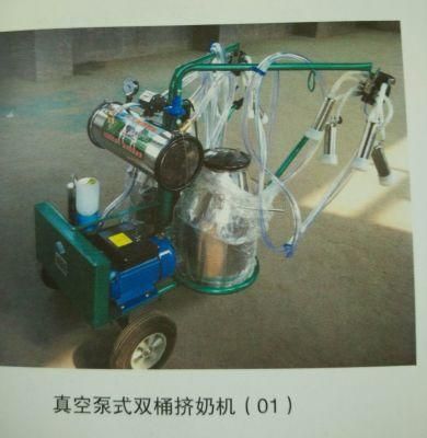 One Bucket Vacuum Pump Milking Machines for Cows