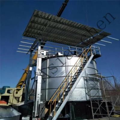 Asia Chen Newly Designed 30% Moisture Chicken Manure Fermentation Equipment