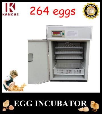 Best Sale Automatic Chicken Incubator for 264 Eggs