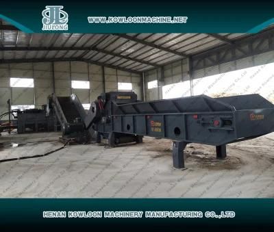 1300mm Feeding Width Stationary Electric Biomass Chipping Crusher