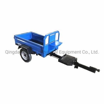 Agricultural Farm Equipment Power Tiller Trailer Garden Cargo Tractor Trailer