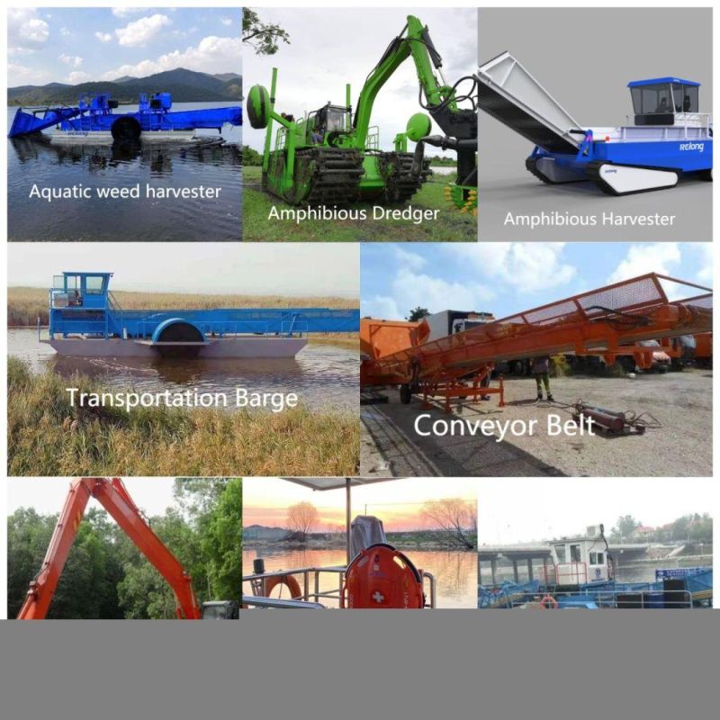 Fast Moving Weed Harvesters/High Quality Aquatic Vegetation Cutting for Sale