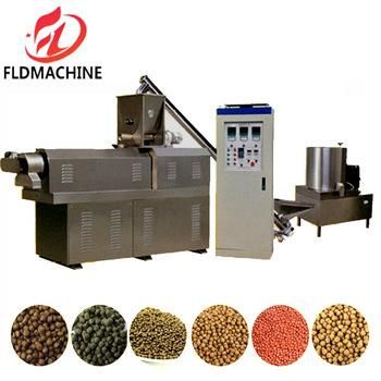 Twin Screw Fish Food Extruder Machine