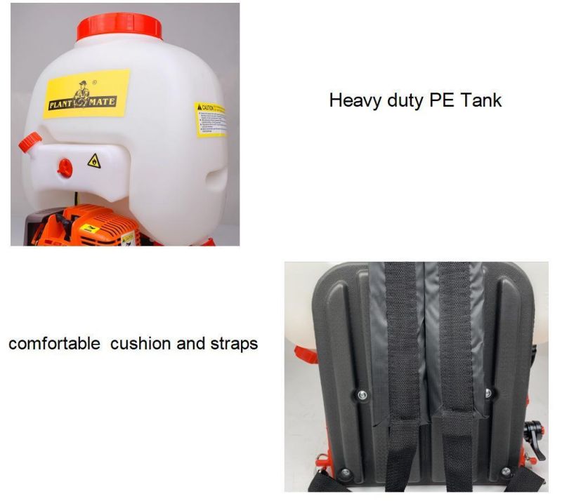 Hot Sales 4 Stroke/2 Stroke Gasoline Engine Agriculture Spray Machine Knapsack Power Sprayer TF-808