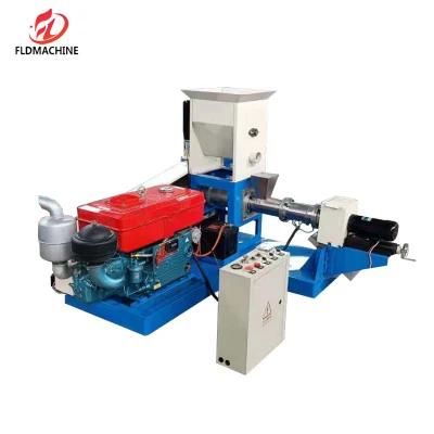 Hot Selling Floating Fish Feed Pellet Granulator Extruder