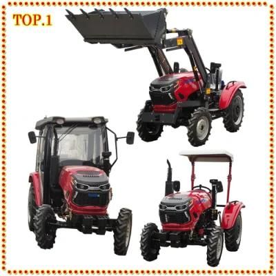 Mini Tractor Front End 45 HP 60HP Loader Compact Farm Tractor Machine Earth Work Farm Garden Tractors Price