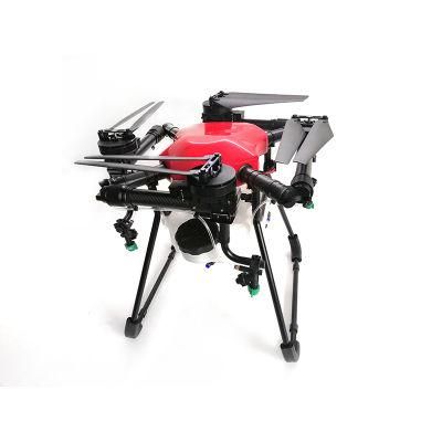 4-Axis 10L Quadcopter Agricultural Spraying Uav Shell Aircraft Part Accessory Foldable Agriculture Drone Frame with Carbon Fiber