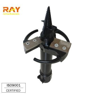 10 Inch 14 Inch Tree Stump Removal Auger Stump Planer for Excavator Skid Steer