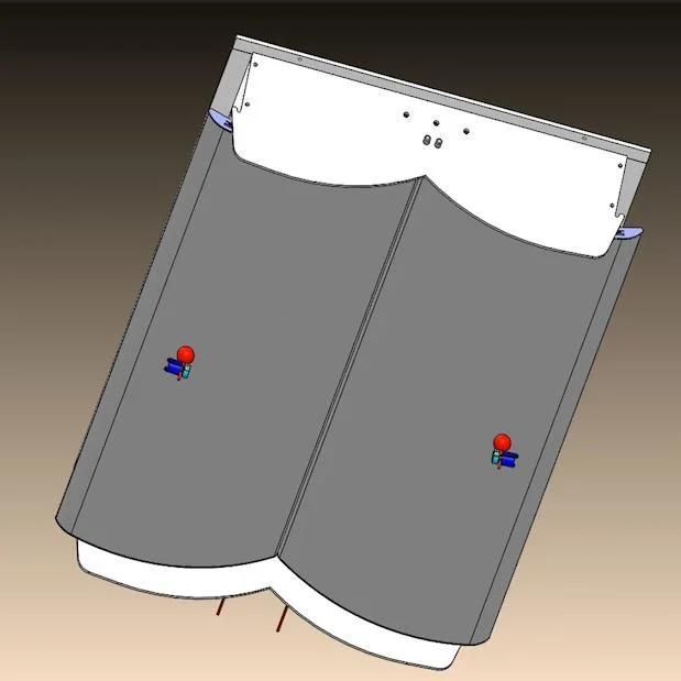 Ceiling Air Inlet Ventilation Window Used in Livestock Equipment