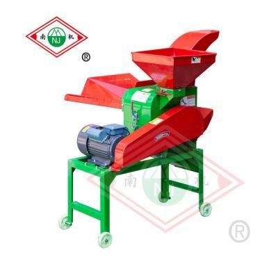 Nanfang Corn Grinder Green Grain Straw Chopper with Diesel Engine Grass Cutting Feed Processing Machines Land Silage for Cow Fodder Shredder