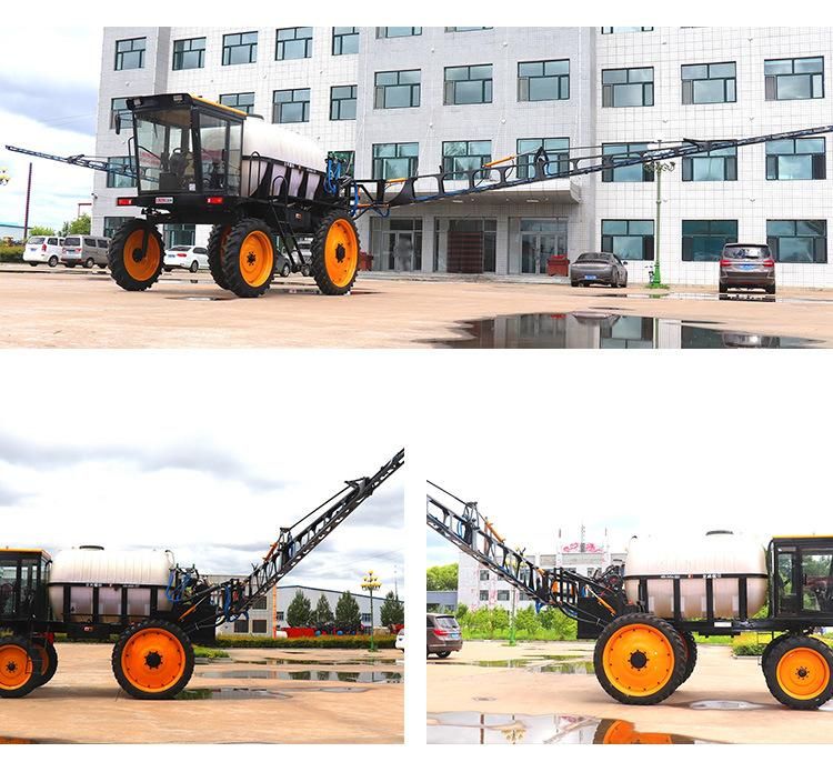 Agricultural Self Propelled Hydraulic Lift Folding Locust Boom Sprayer