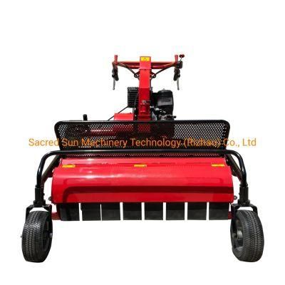 Gasoline Petrol Grass Cutting Lawn Mower Flail Mower