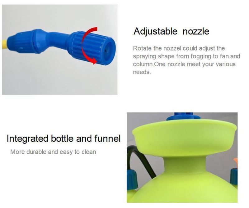 5L 8L CE Approved Hand Pressure Plastic Sprayer Water Pump for Garden