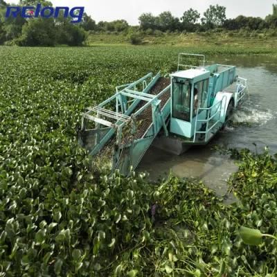 Aquatic Grass/Vegetation/Weeds Harvester Garbage Collection Boat for Different Waterways Environment