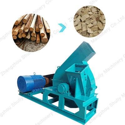 Wood Cutting Chipper Crusher Shredder Machine Diesel Electric Driven Forestry Waste Wood Machinery