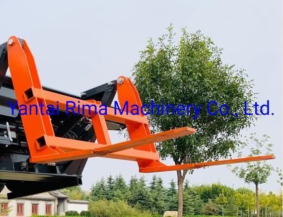 Skid Steer Attachment Wood Splitter Wood Processing Machinery Firewood Processor