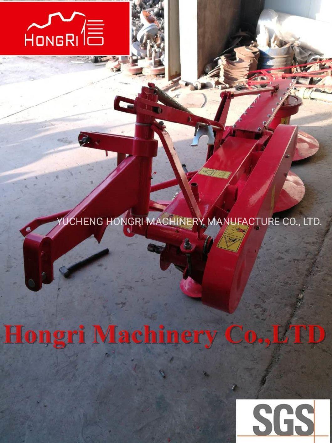 Hongri Agricultural Machinery Low Cutting Height Drum Mower for Tractor