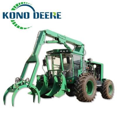 OEM High Performance 4 Four Wheels Sugarcane Loader 360 Degrees Rotation