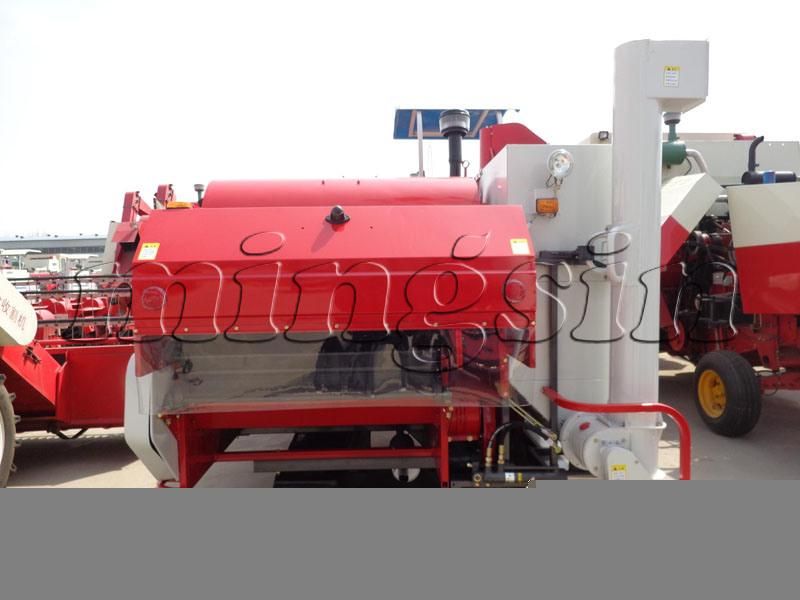 Crawler Type Rice and Wheat Combine Harvester, Track Type Combine