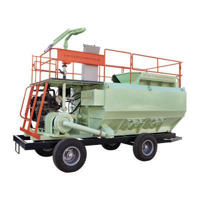 Hydroseeding Mulch Pump Machine for Landscape Small Hydroseeder