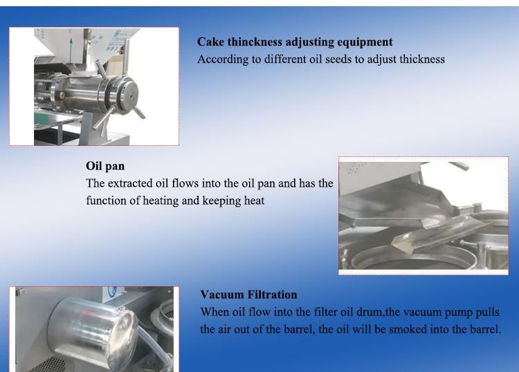 Industrial Screw Edible Oil Pressing Extracting Making Machine