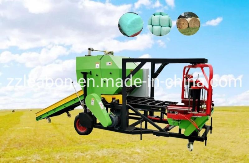 Dry Straw Winding Packaging Machine Silage Film Bidirectional Baler