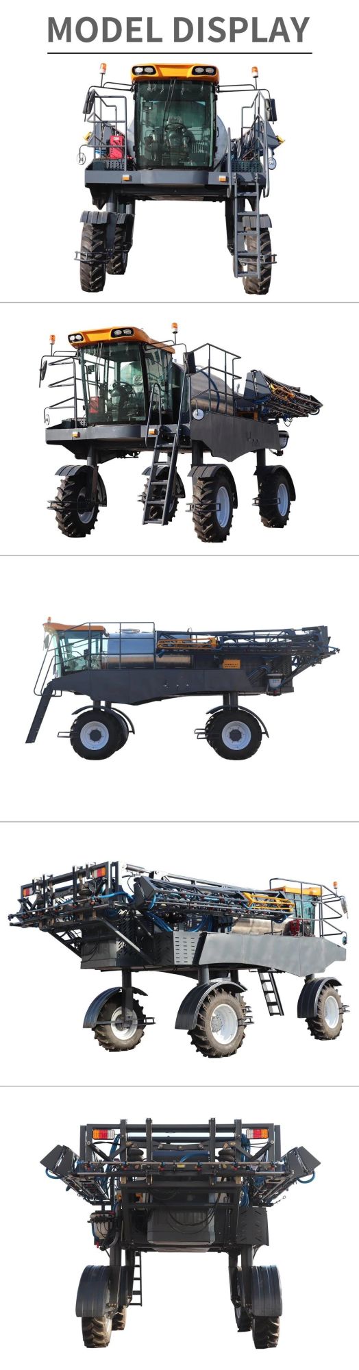 High Quality Self Propelled Cotton Motorized Equipment Farm Machinery Agricultural Boom Sprayer
