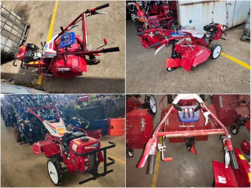 New Farm Machinery Gasoline Diesel Design Factory Supply Plough Rotary Cultivator Machine /Rotary Tnew Gasoline Farm 7 HP Engine Power Tiller Rotary Cultivator