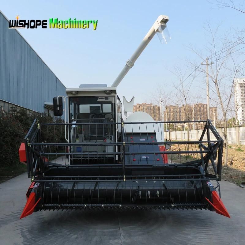 3m Cutting Width Combine Harvester for Rice Paddy Field