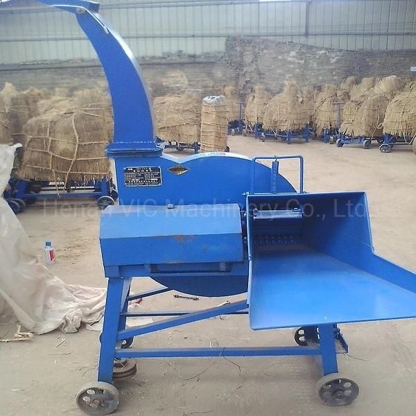 Mobile Wheat grass straw shredder chaff cutter machine Grinding Machine