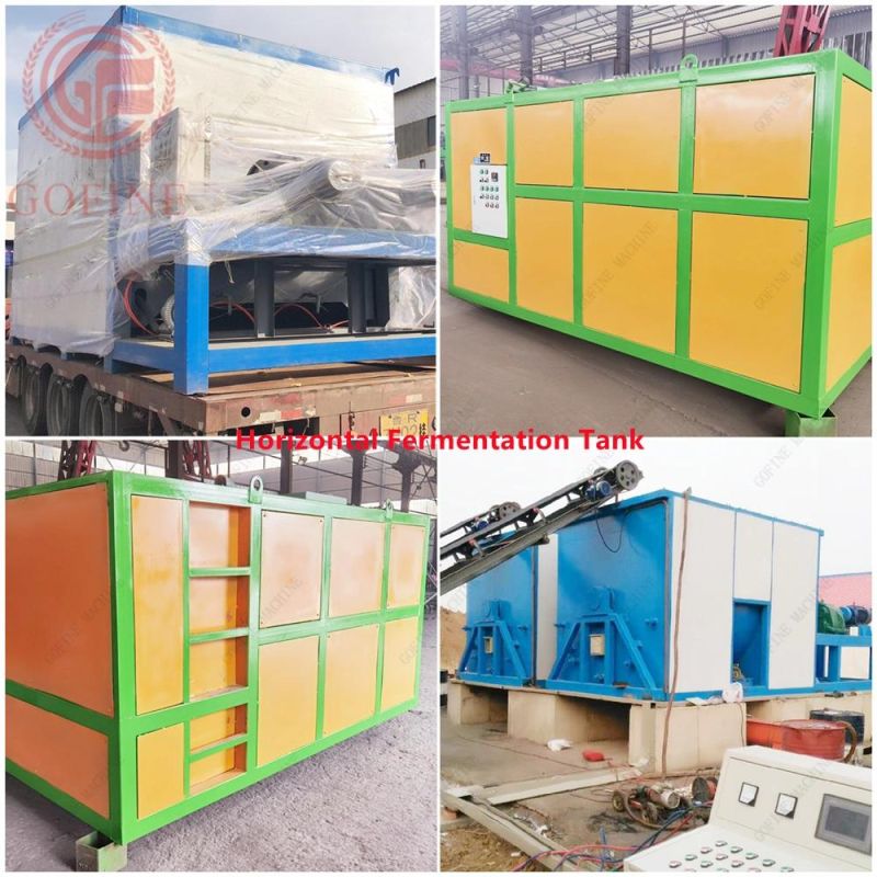 Dairy Waste Fermenter Organic Fertilizer Fermentation Composting Tank Machine