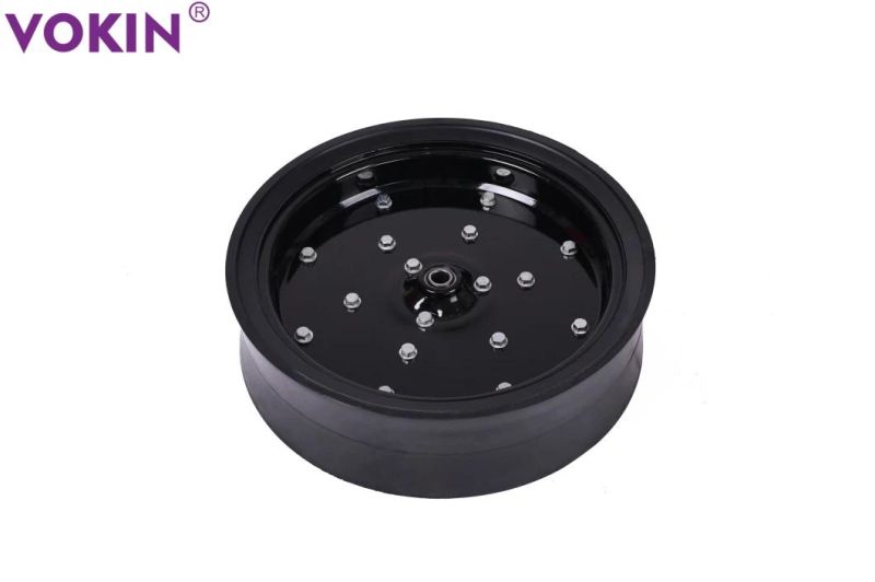 Soybean Seeder Wheel 4.5" X 16" (V400 X 110 mm) and Rubber Wheel