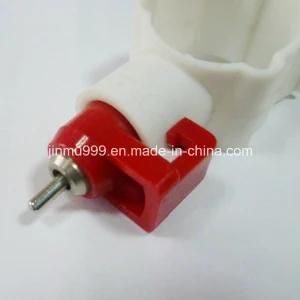 Plastic PE Stainless Chicken Quail Duck Nipple Drinker