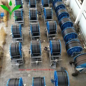 Hose Reel Sprinkler Irrigation System with Water Turbine and Gun New Style