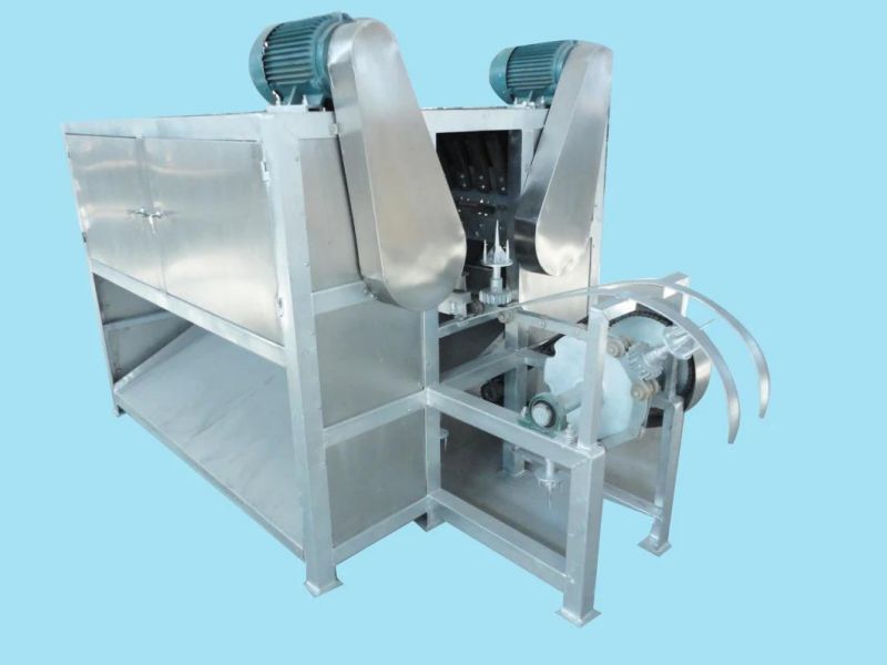 High Quality 4kw+2.2kw Pig Head Deharing Machine Slaughtering Equipment