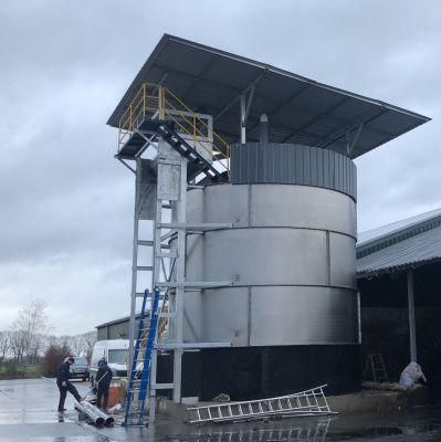 Factory Supplier Livestock Manure Drying Machinery Chicken Litter Compost Machine Fermentation Tower