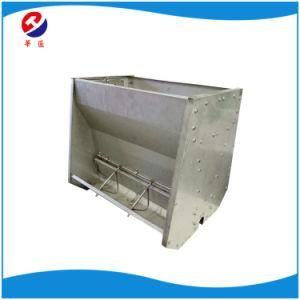 Double Side Dry and Wet Feeding Trough for Fattening Pig