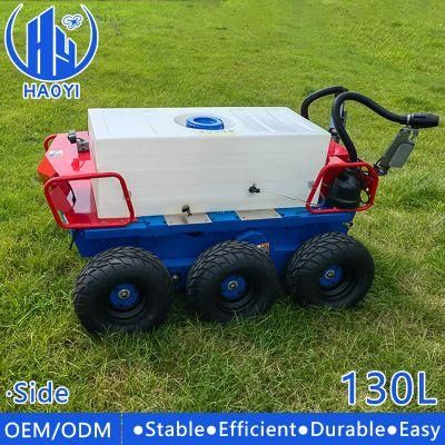 130L Large Capacity Spraying Machine Remote Control Disinfection Robot Car Ugv for Sterilization