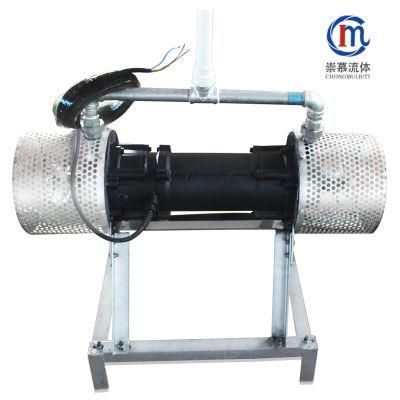 New Design Submersible Fish Pond Farming Equipment Different with Paddle Wheel Aerator