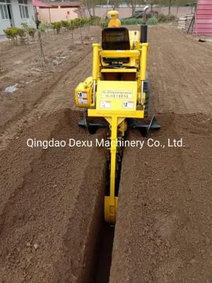 Tractor Driven Chain Trencher/Farm Orchard Drainage Digger Opener/Optical Cable Digger