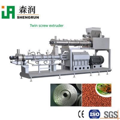 Stainless Steel Fish Feed Inflating Machine Line Fish Food Manufacturing Machine